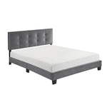 Newberry Queen Platform Bed GREY