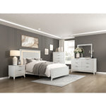 Asteria Dresser Mirror ANTIQUE WHITE