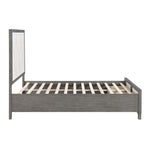 Rowan Queen Storage Platform Bed WHITE/GREY