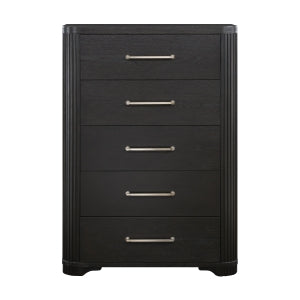 Gilbert 5 Drawer Chest CHARCOAL