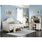 Cinderella Desk W/Hutch ANTIQUE WHITE