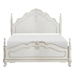 Cinderella Queen Bed ANTIQUE WHITE