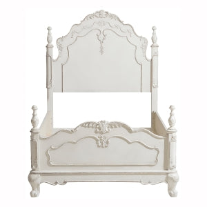 Cinderella Twin Bed ANTIQUE WHITE