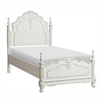 Cinderella Twin Bed ANTIQUE WHITE