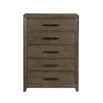 Cambridge 5 Drawer Chest DARK WALNUT