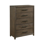 Cambridge 5 Drawer Chest DARK WALNUT