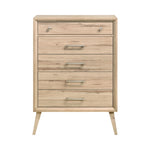 Marrin 5 Drawer Chest NATURAL