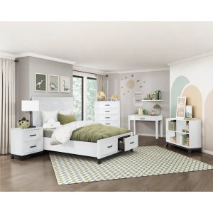 Garretson 42X40H Bookcase WHITE