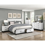 Garretson 5 Drawer Chest WHITE