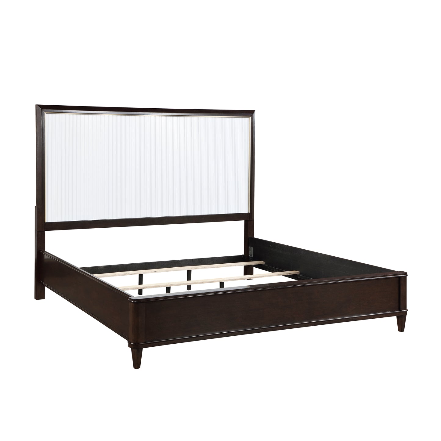 Niles Queen Bed CHERRY/WHITE