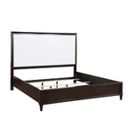 Niles Queen Bed CHERRY/WHITE