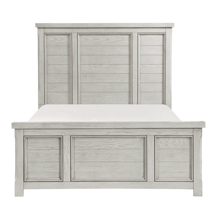 Providence Queen Bed LITE GREY