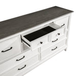 Chesterton Dresser ANTIQUE WHITE/DARK BROWN