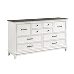 Chesterton Dresser ANTIQUE WHITE/DARK BROWN