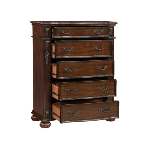 Adelina 5 Drawer Chest CHERRY