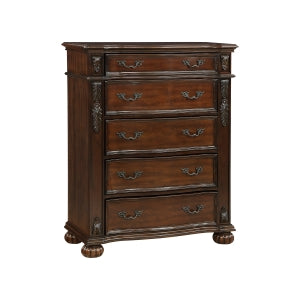 Adelina 5 Drawer Chest CHERRY