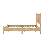 Brickell Queen Platform Bed NATURAL