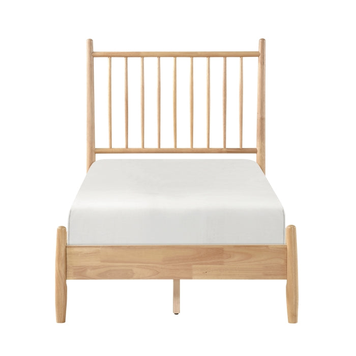 Brickell Twin Platform Bed NATURAL