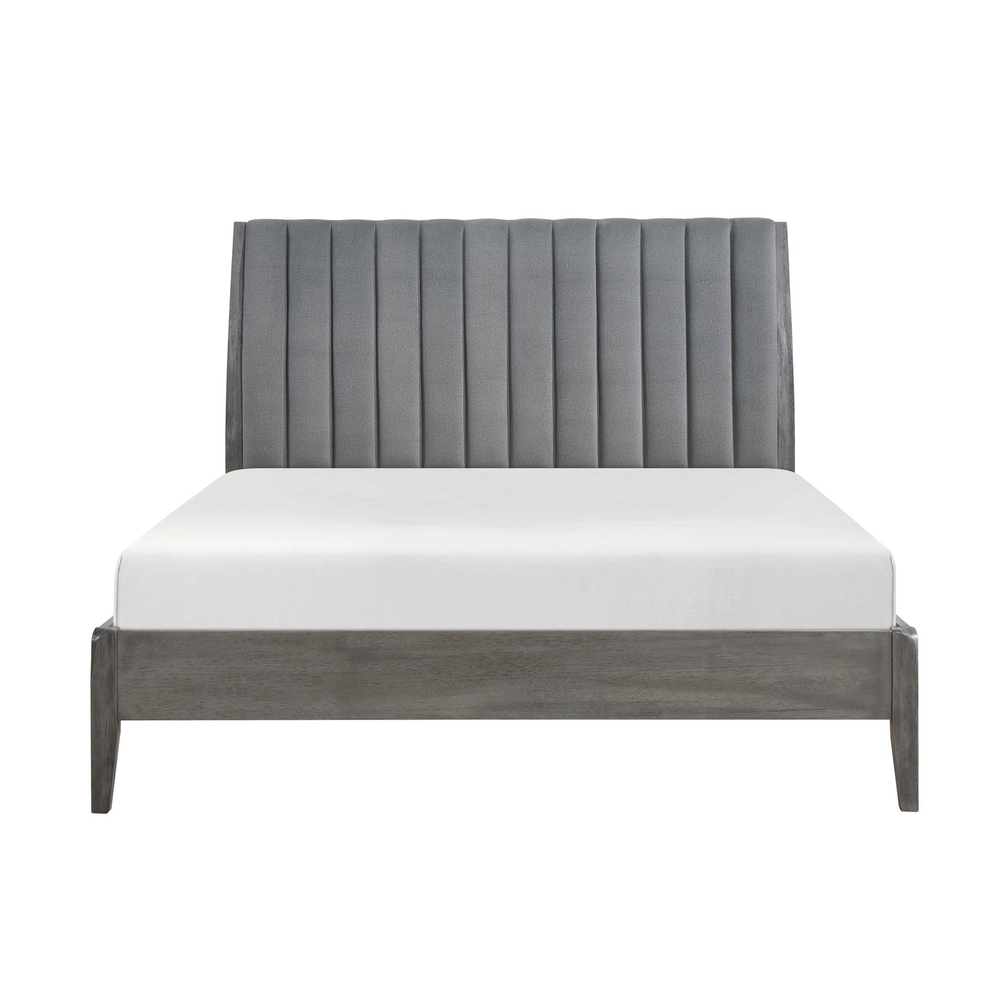 Dade Queen Platform Bed GREY
