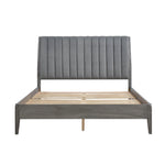 Dade Queen Platform Bed GREY