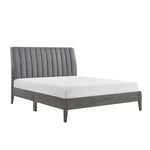 Dade Queen Platform Bed GREY