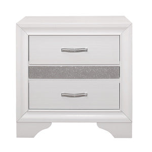 Luster Night Stand WHITE