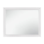 Dresser Mirror WHITE/SILVER GLITTER