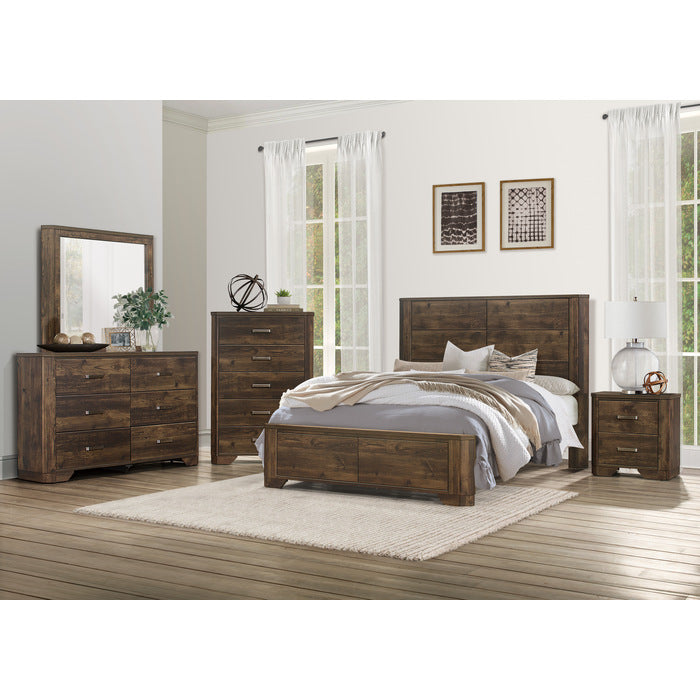 Jocelyn Night Stand RUSTIC BROWN