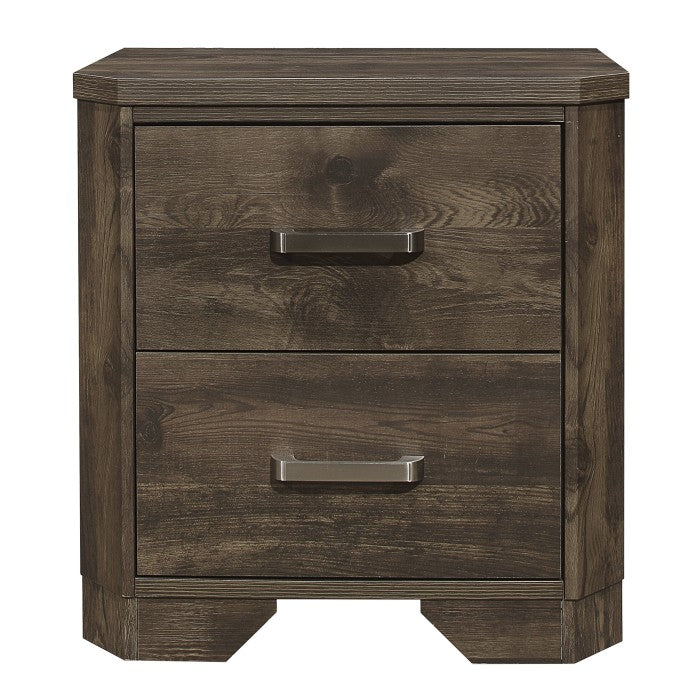 Jocelyn Night Stand RUSTIC BROWN
