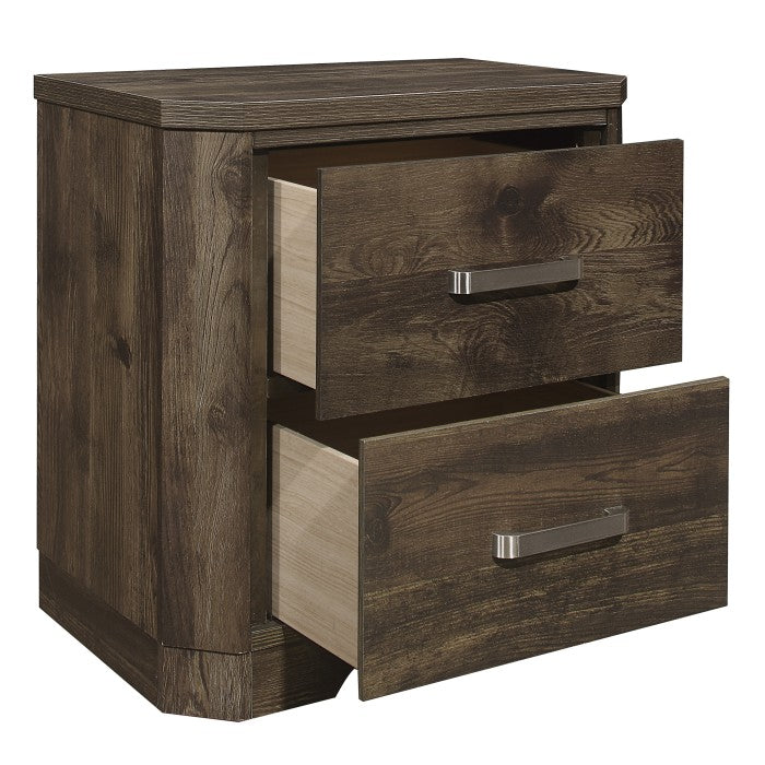 Jocelyn Night Stand RUSTIC BROWN