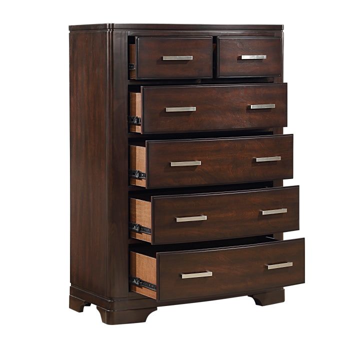 Hudson 5 Drawer Chest CHERRY