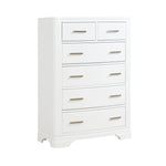 Hudson 5 Drawer Chest WHITE