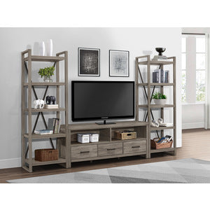 Bainbridge 66" TV Stand WEATHERED GREY
