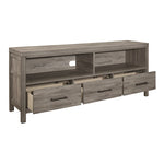 Bainbridge 66" TV Stand WEATHERED GREY