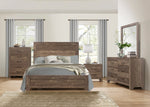 Corbin Queen Bed RUSTIC BROWN