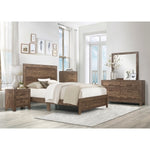 Corbin Dresser Mirror RUSTIC BROWN