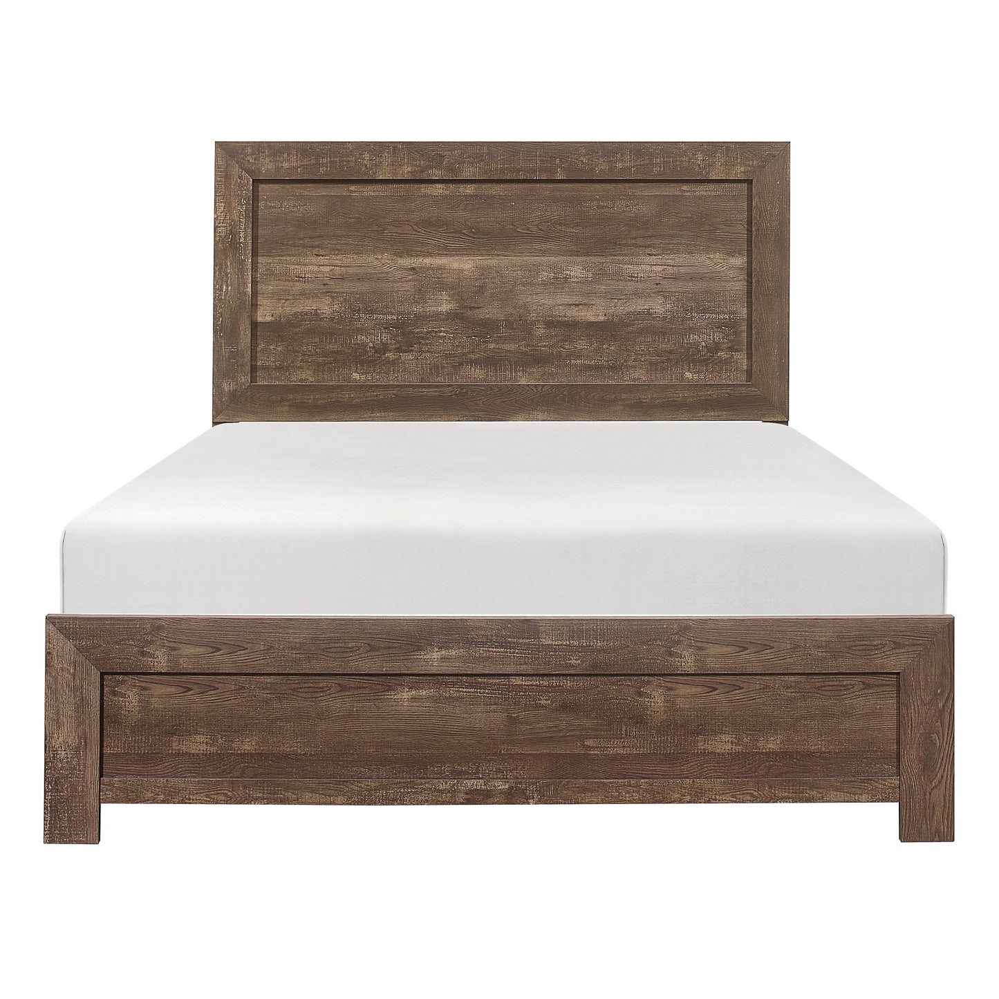 Corbin Queen Bed RUSTIC BROWN