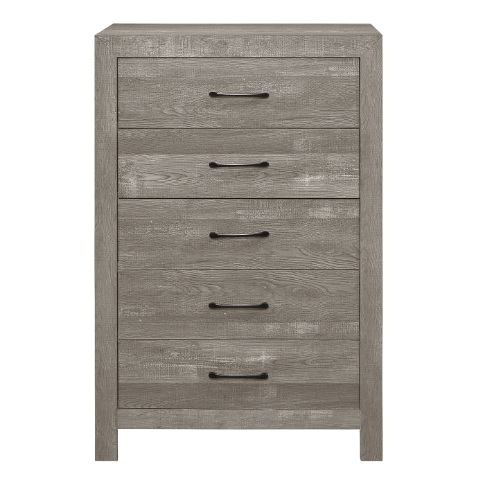 Corbin 5 Drawer Chest GREY