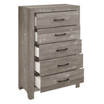 Corbin 5 Drawer Chest GREY