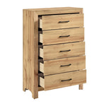 Corbin 5 Drawer Chest NATURAL