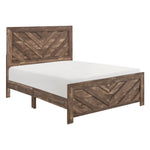 Corbin V2 Queen Bed RUSTIC BROWN