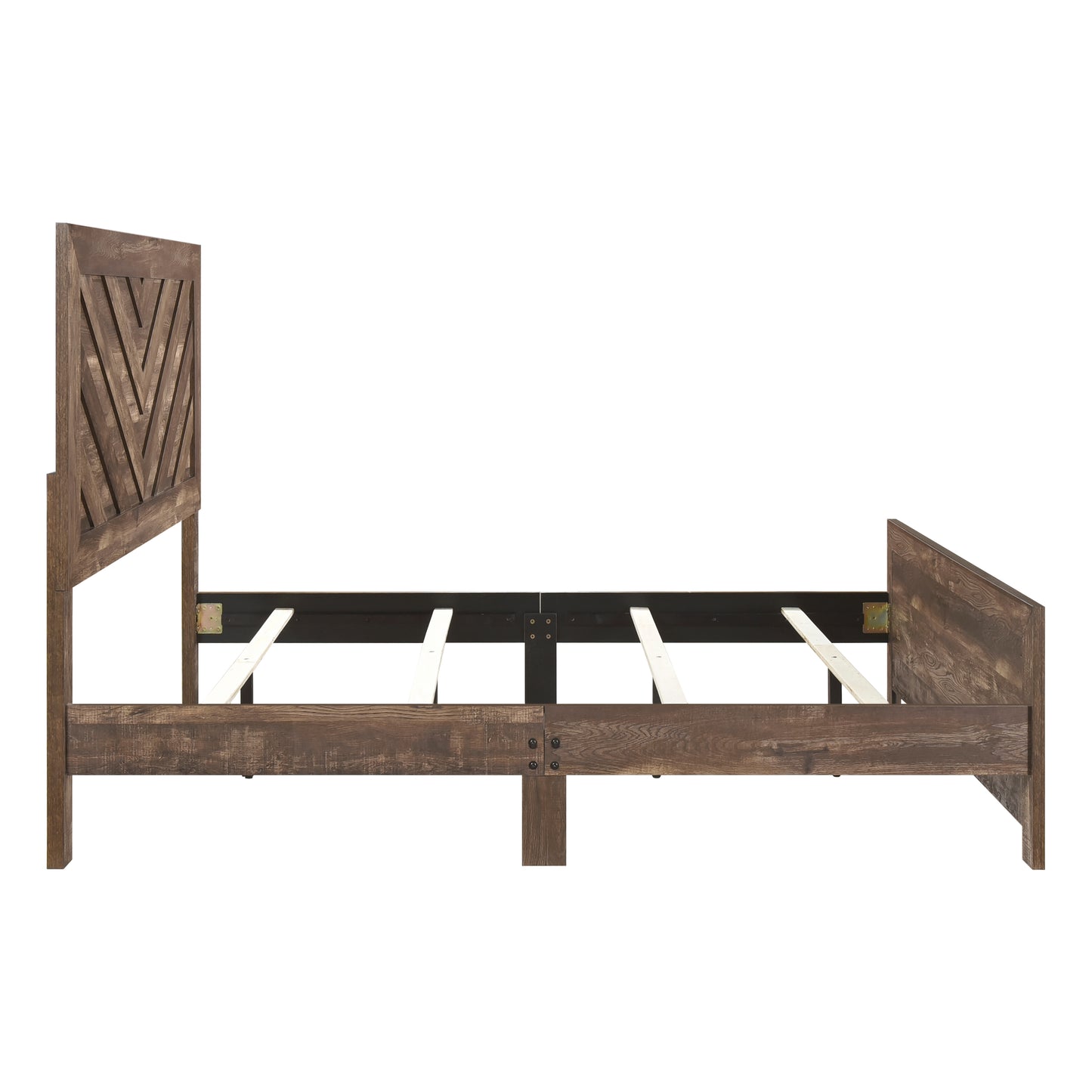 Corbin V2 Queen Bed RUSTIC BROWN