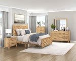 Corbin V2 Queen Bed NATURAL