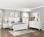 Corbin V2 Queen Bed WHITE