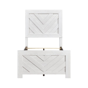 Corbin V2 Twin Bed WHITE