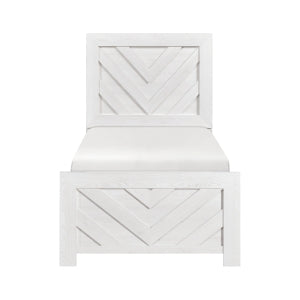 Corbin V2 Twin Bed WHITE