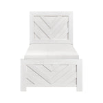 Corbin V2 Twin Bed WHITE