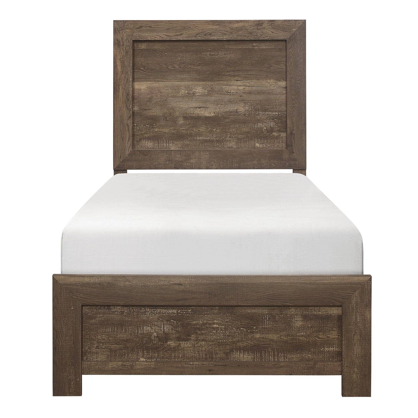 Corbin Twin Bed RUSTIC BROWN