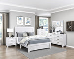 Corbin Queen Bed WHITE