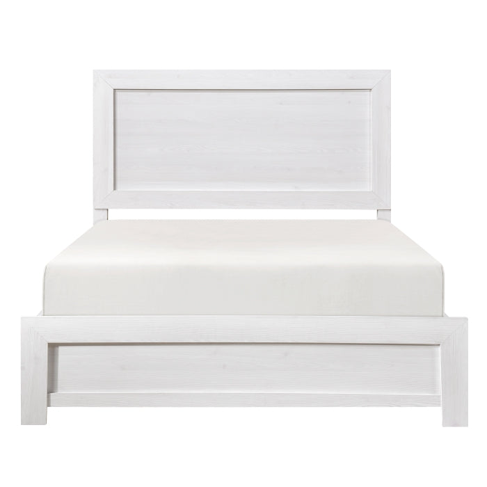 Corbin Queen Bed WHITE